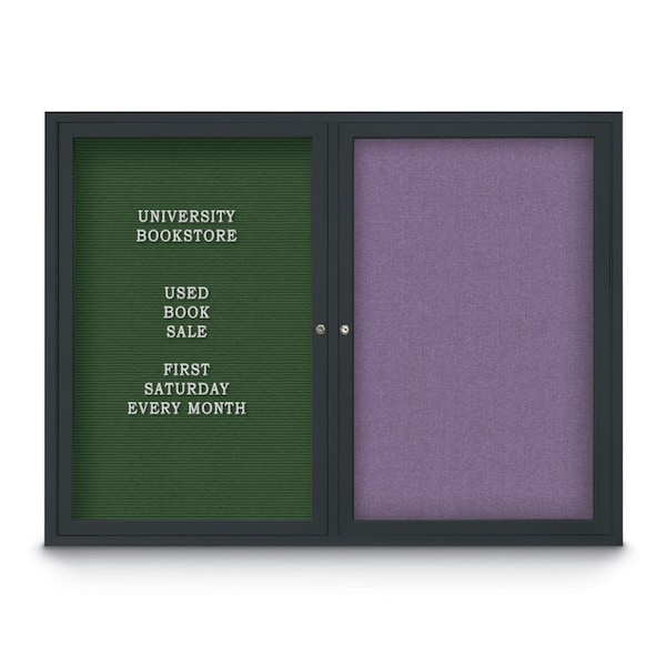 Corkboard, Synthetic Forbo/Satin, 18"x 24"